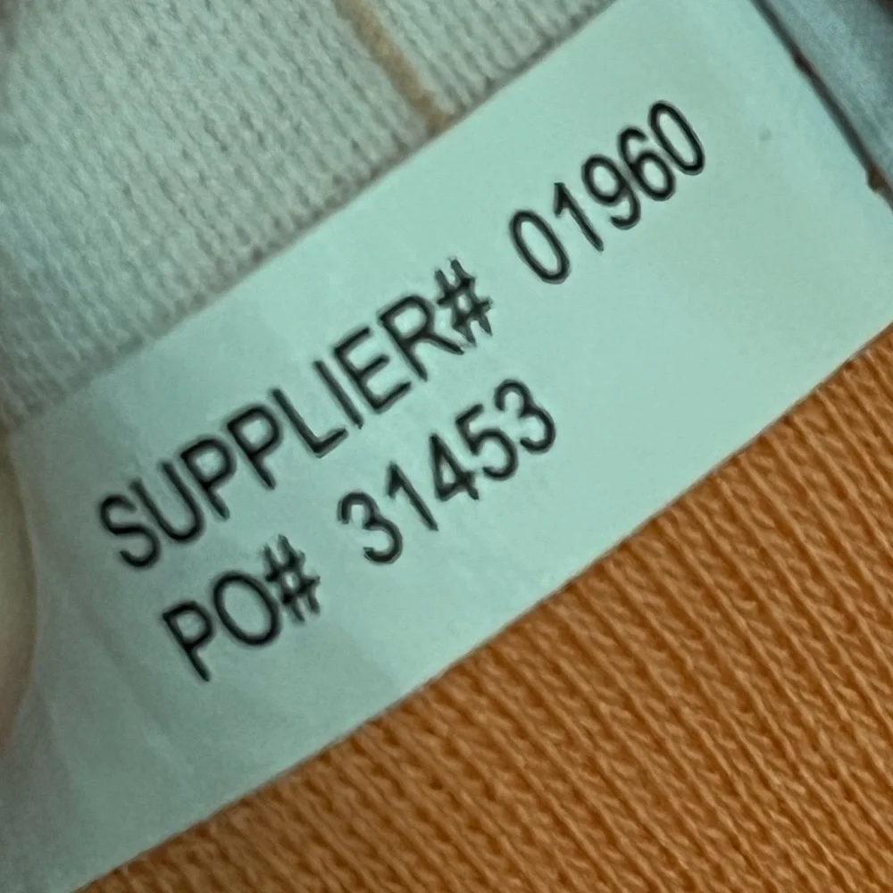 Polo by Ralph Lauren Orange White Striped Men's Shirt Size XL Casual Preppy